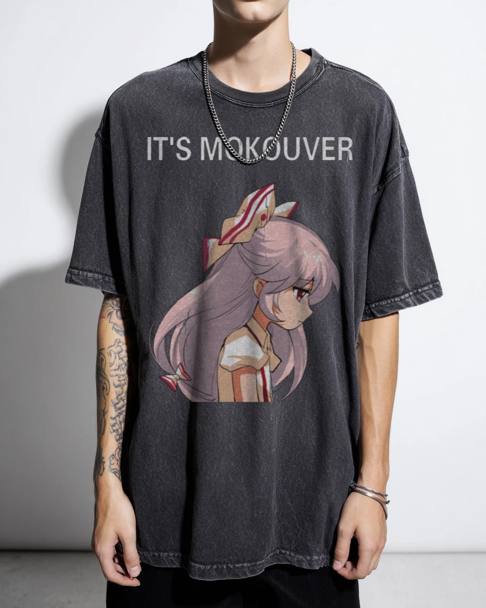 Funny 'Its Mokouver' Touhou Anime Meme T-Shirt - 4Chan Incel Humor