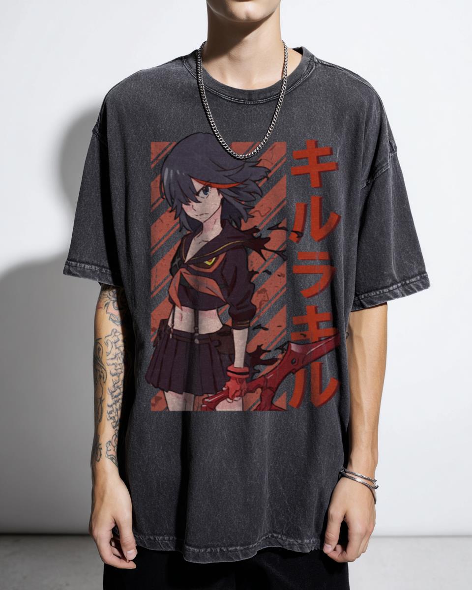 Funny Kill La Kill Gifts for Fan Anime T-Shirt - Ryuko Satsuki Manga