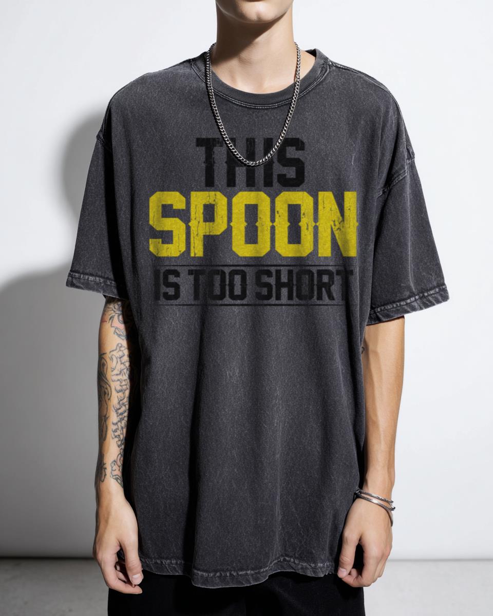 Funny Rejected Cartoon Spoon T-Shirt - 80s 90s Anime Meme Unisex