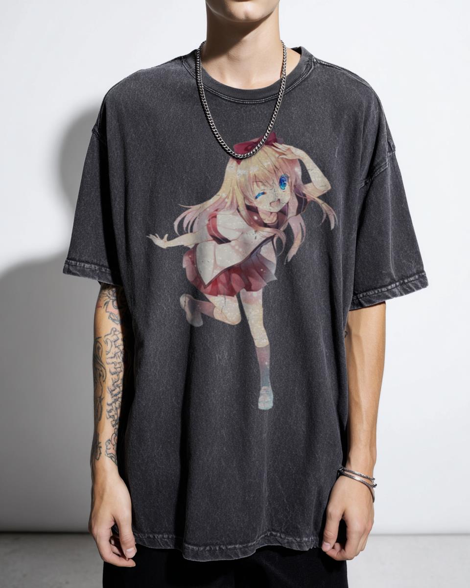 Funny Yuru Yuri Kyoko Toshino Anime T-Shirt - Meme Dank Fan Unisex