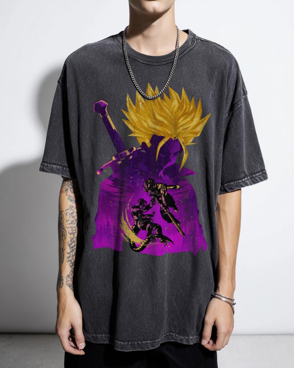 Future Trunks Super Saiyan Anime T-Shirt - Dragon Ball Z Fan Art for Men