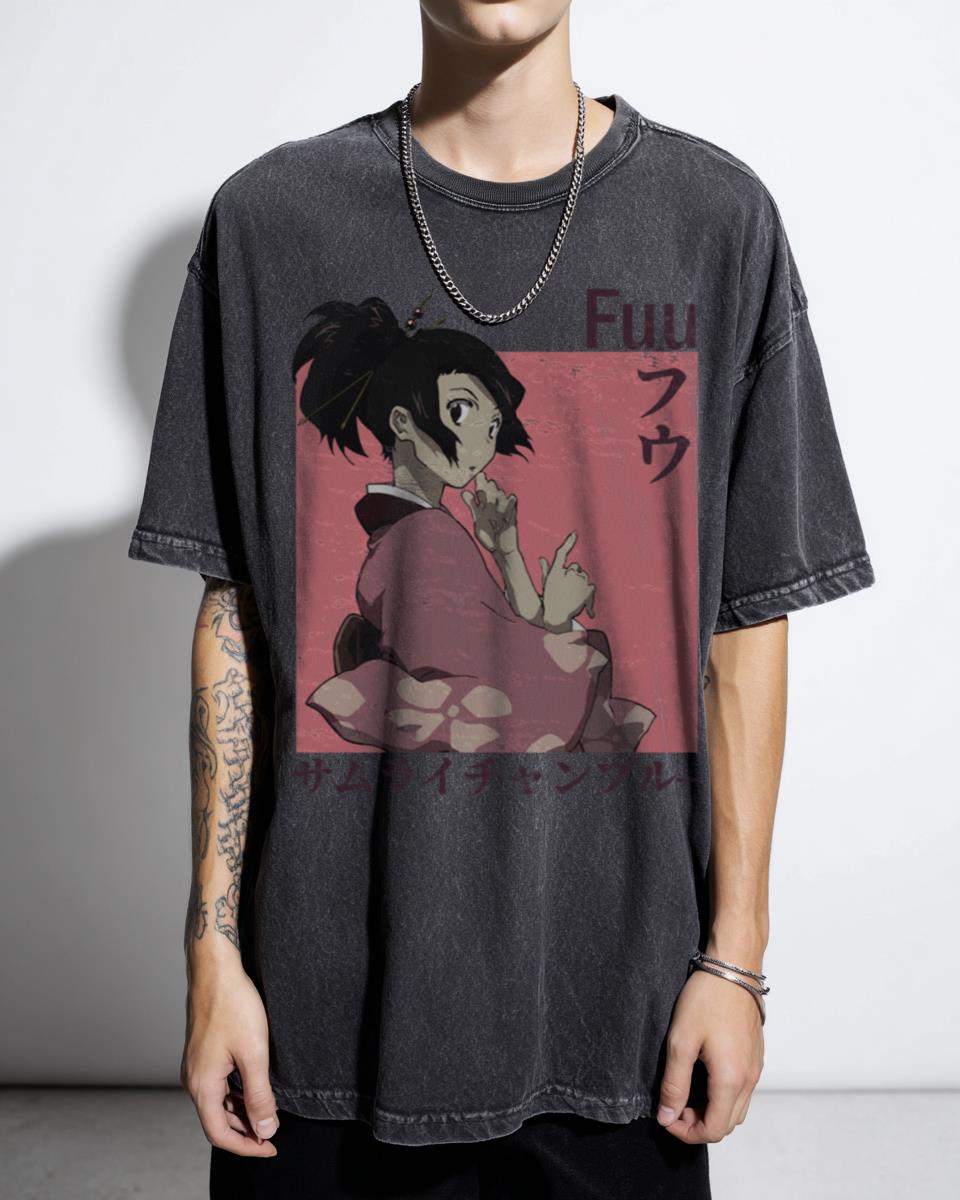 Fuu Samurai Champloo Japanese Anime Graphic Tee