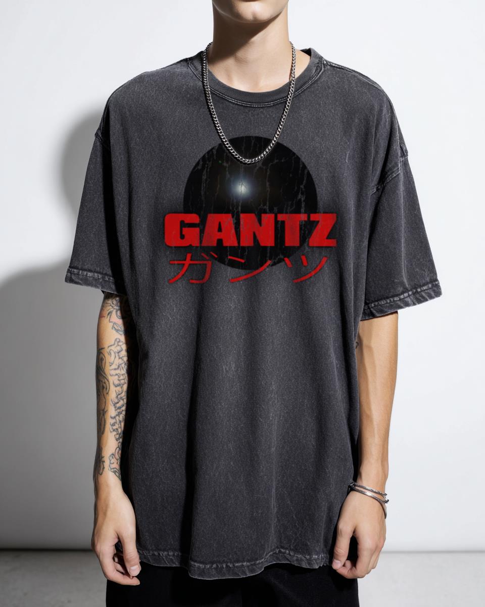 Gantz Emblem Anime Manga T-Shirt - Japanese Sci-Fi Horror Fan
