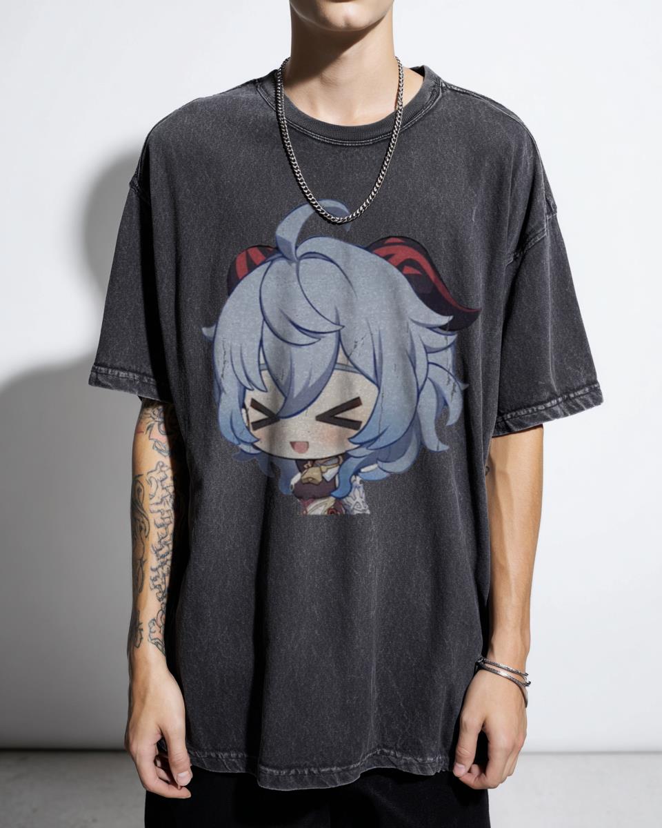 Ganyu Genshin Impact Anime Gaming T-Shirt