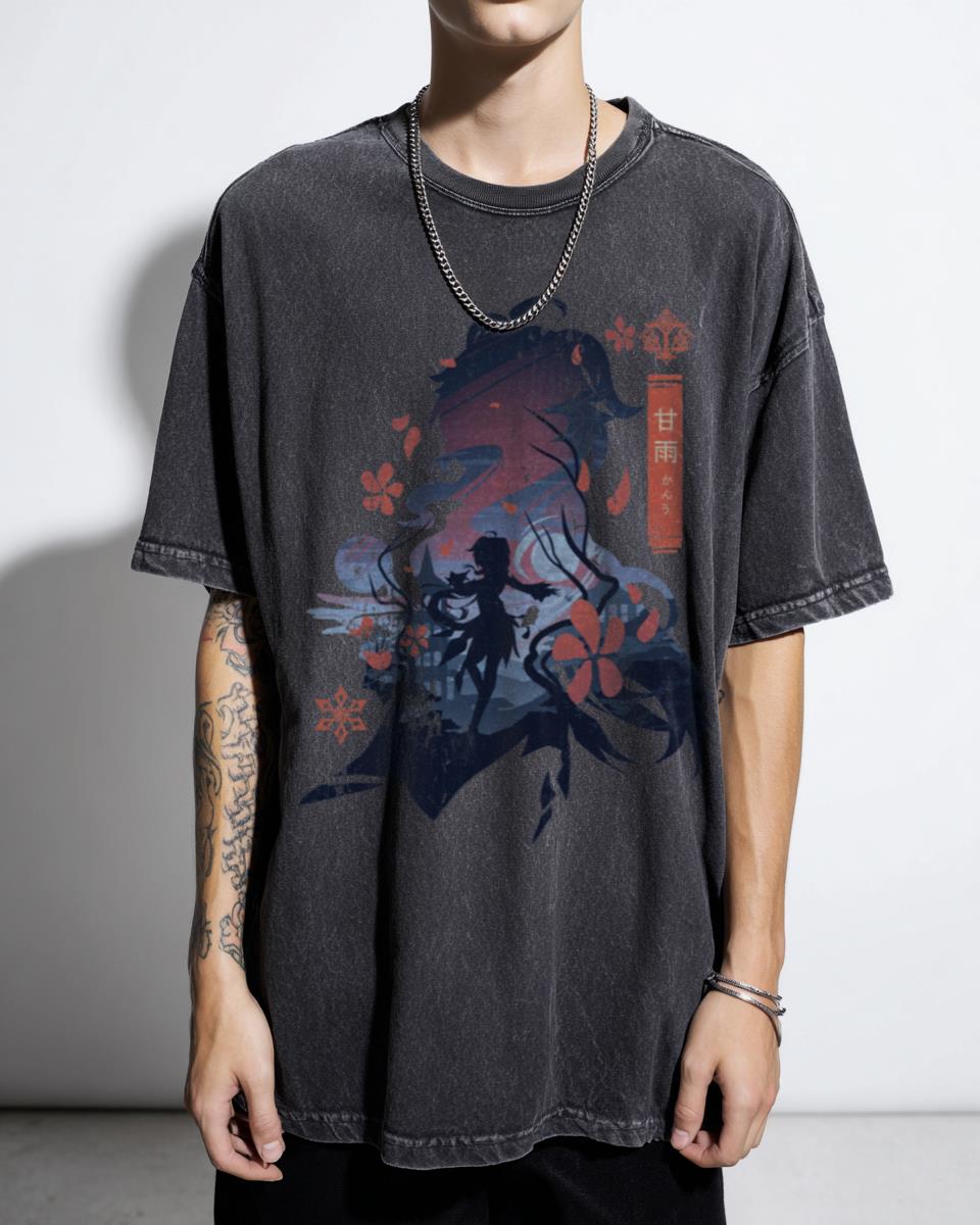 Ganyu Genshin Impact JRPG Anime T-Shirt