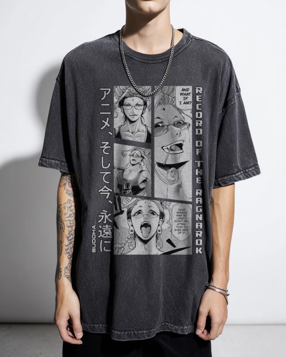 Gautama Buddha Record of Ragnarok Anime T-Shirt