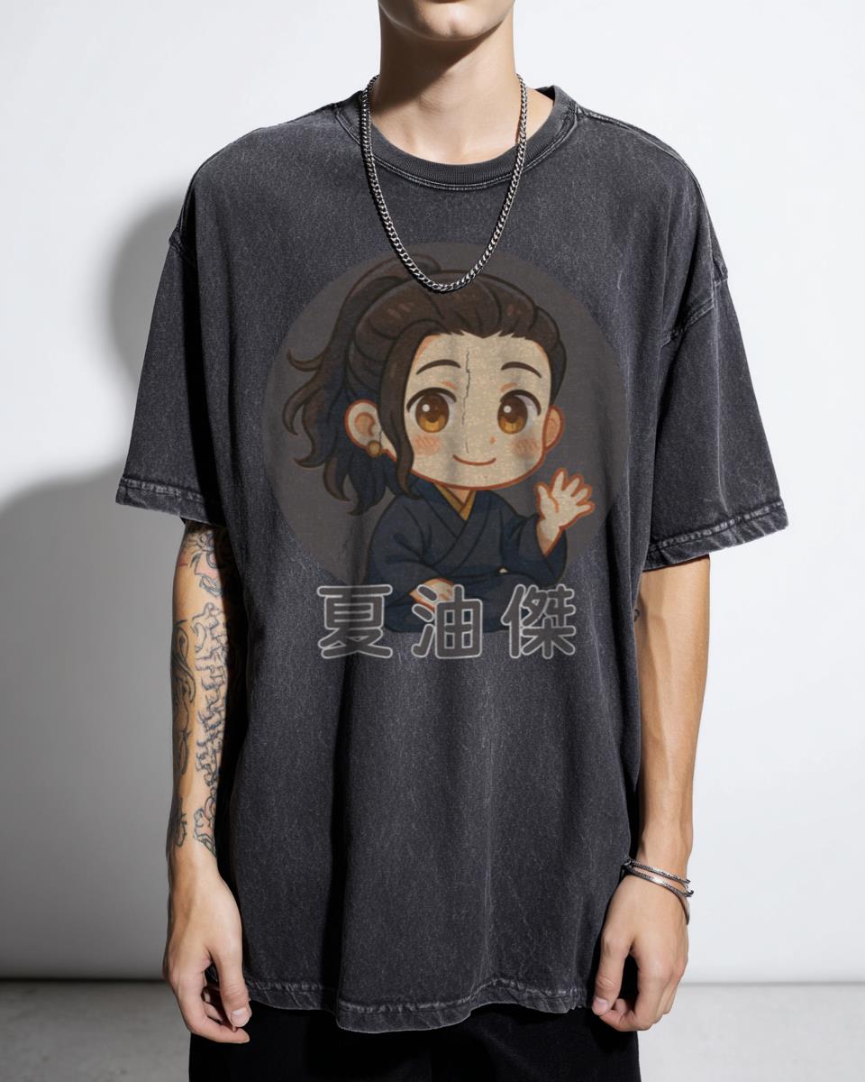Geto Suguru JJK Street Art T-Shirt - Jujutsu Kaisen Anime Fanart