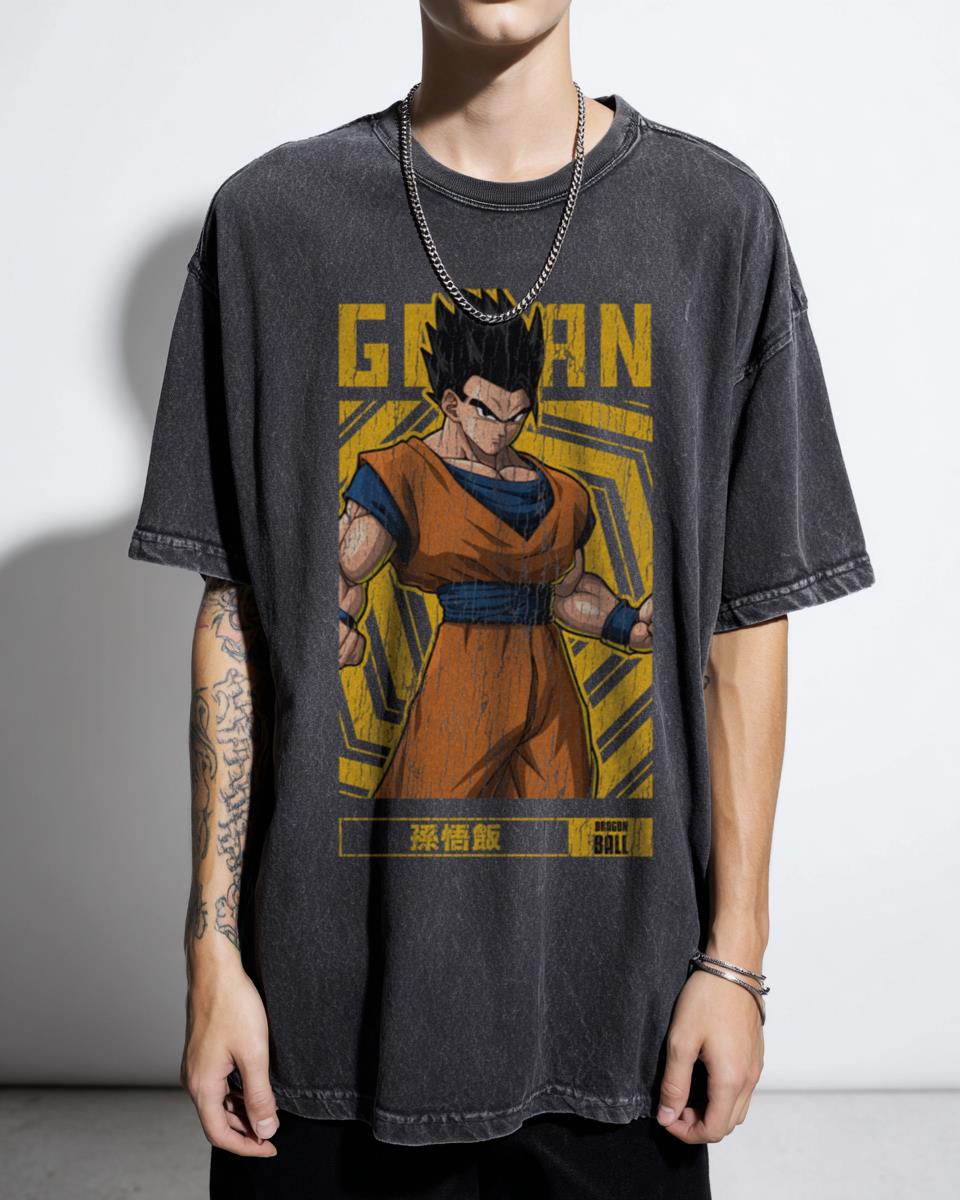 Gohan Dragon Ball Z Anime Otaku Graphic Tee