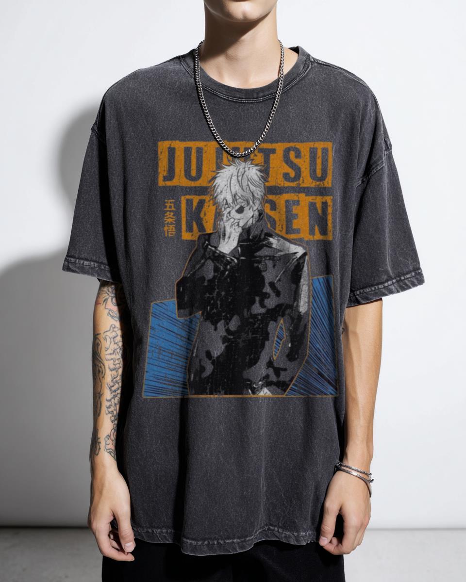 Gojo Satoru Jujutsu Kaisen Anime Graphic Tee