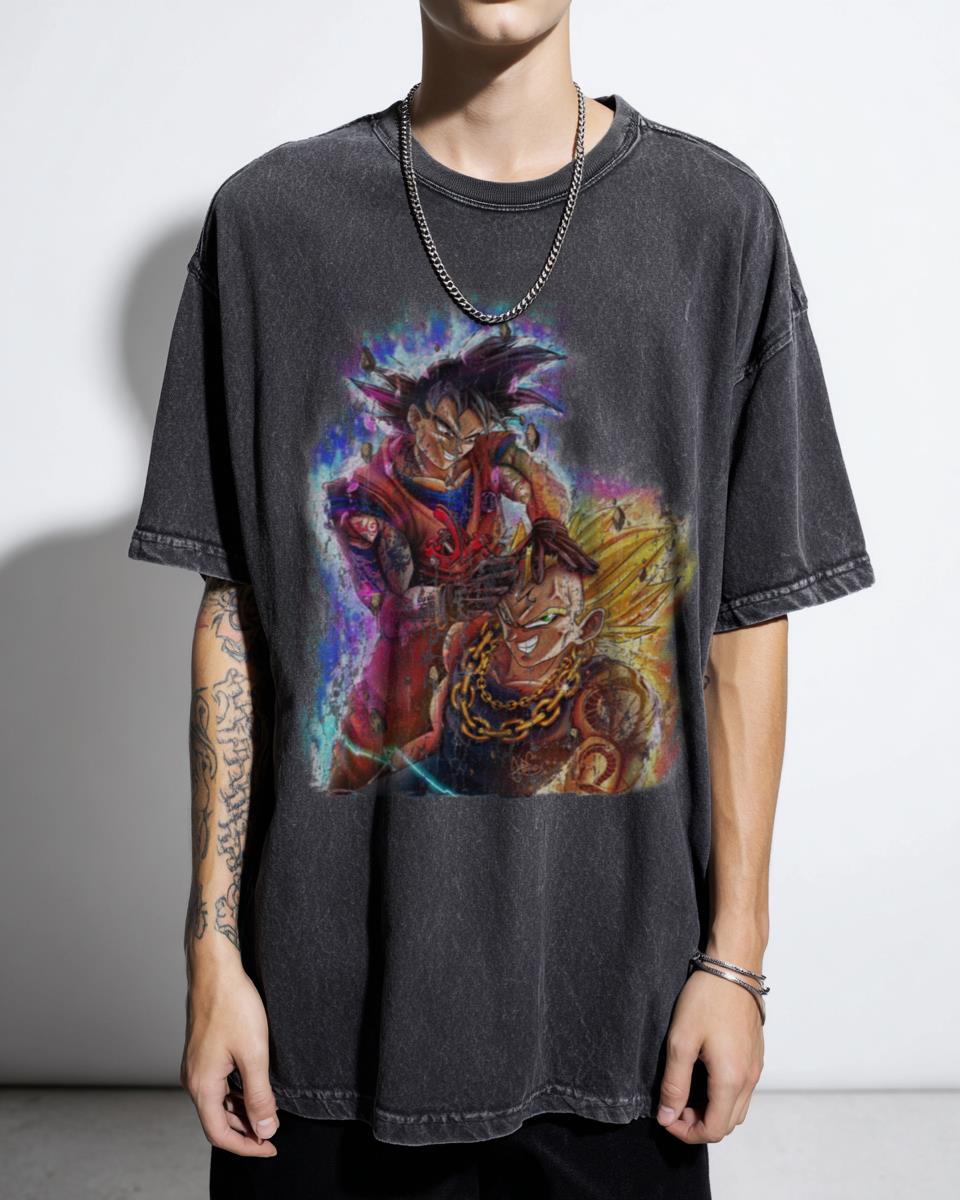 Goku Tattoo Bling Bling Tee | Dragon Ball Z Fan Art