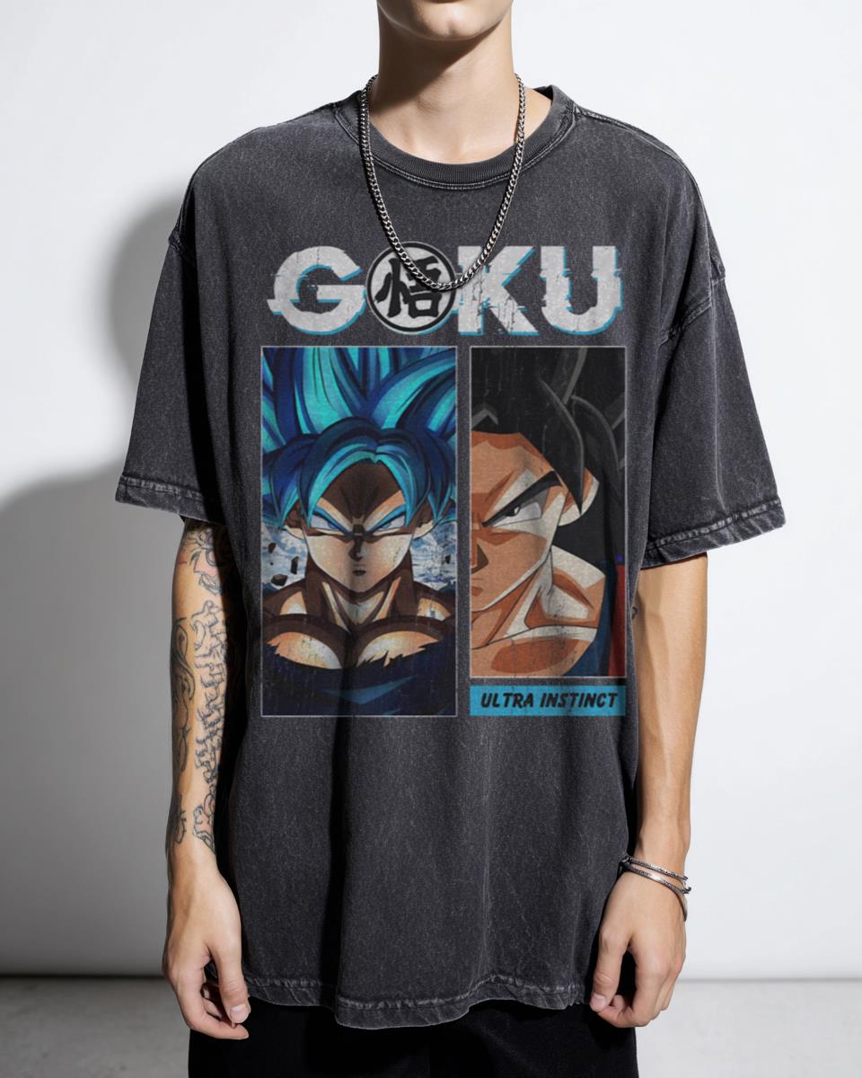 Goku Ultra Instinct V.2 Dragon Ball Super Anime T-Shirt - Saiyan Warrior Fan Unisex