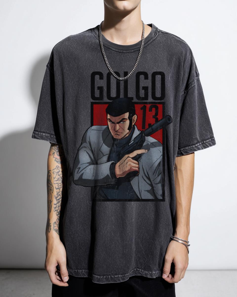 Golgo 13 Classic Anime Tee | Retro Manga Assassin Shirt