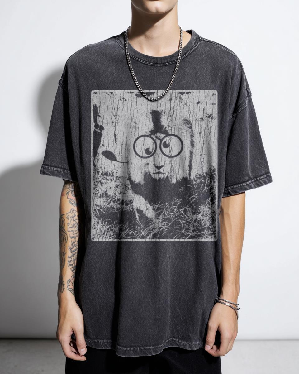 Googly Eyed Lion Tee | Funny Animal Graphic Shirt