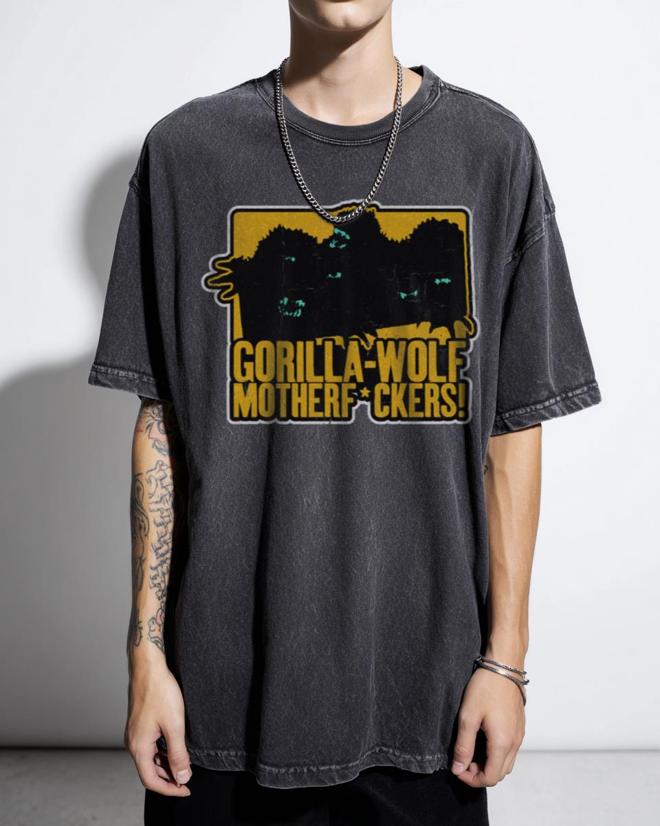 Gorilla-Wolf Motherf*ckers! T-Shirt | Attack The Block Fan Tee