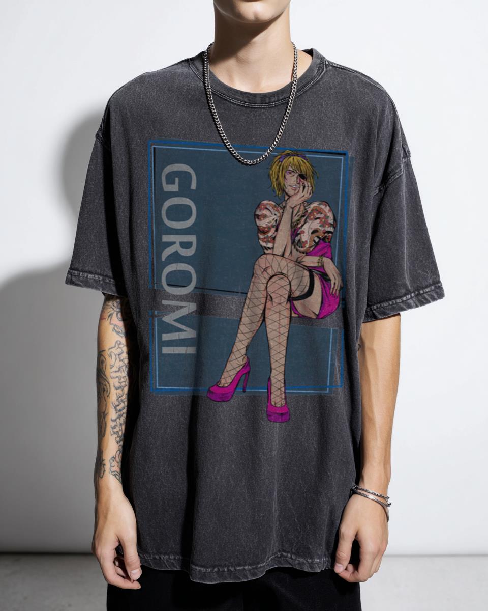 Goro Majima Goromi Yakuza Kiwami Game T-Shirt - Mad Dog Hanya Tattoo Fan