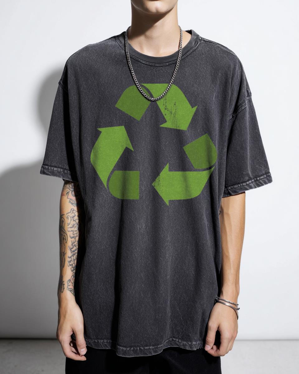 Green Reduce Reuse Recycle Repurpose Mother Earth T-Shirt - Eco-Friendly Earth Day