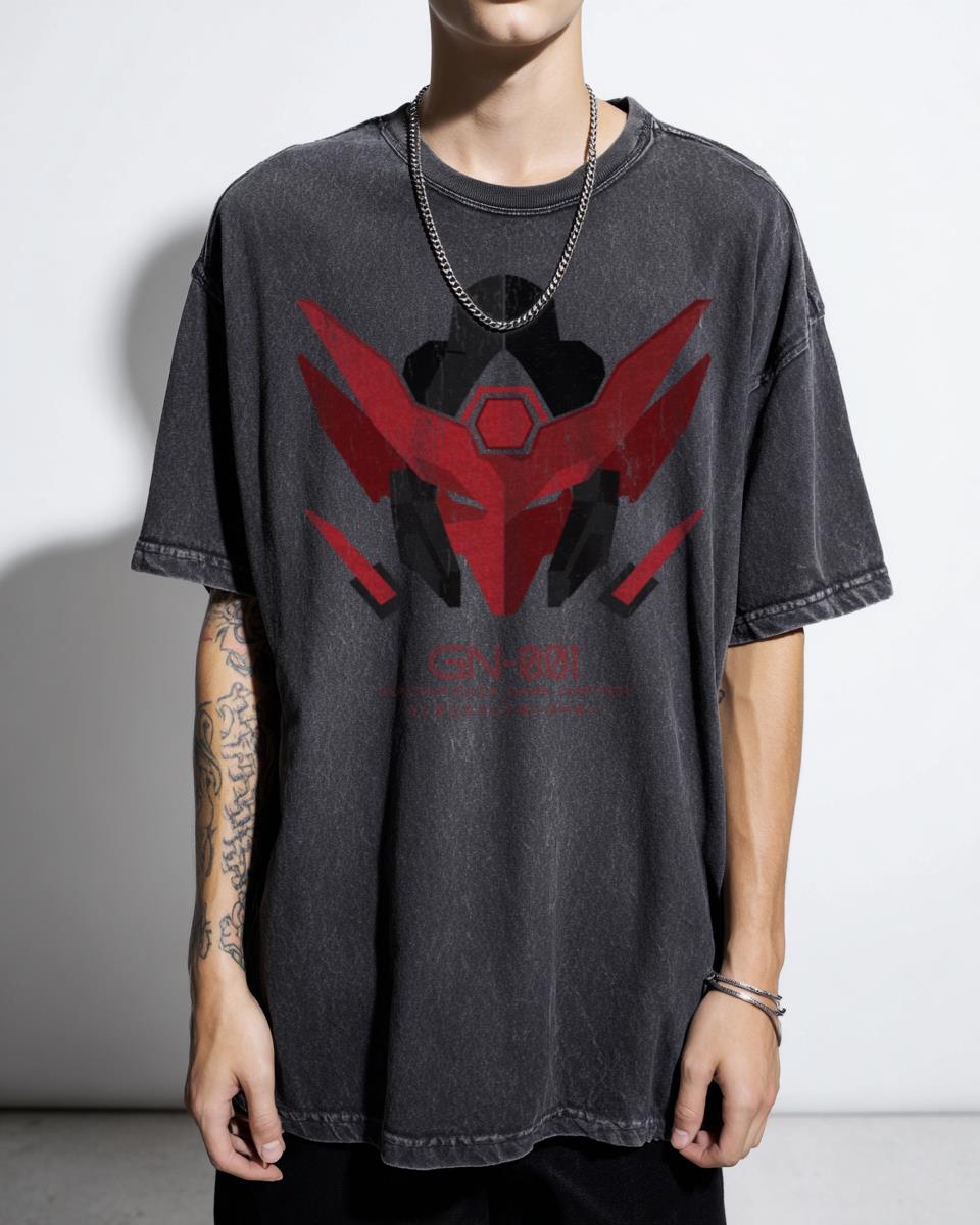 Gundam Exia Dark Matter Mobile Suit T-Shirt - Powerful Mecha Anime Sci-Fi