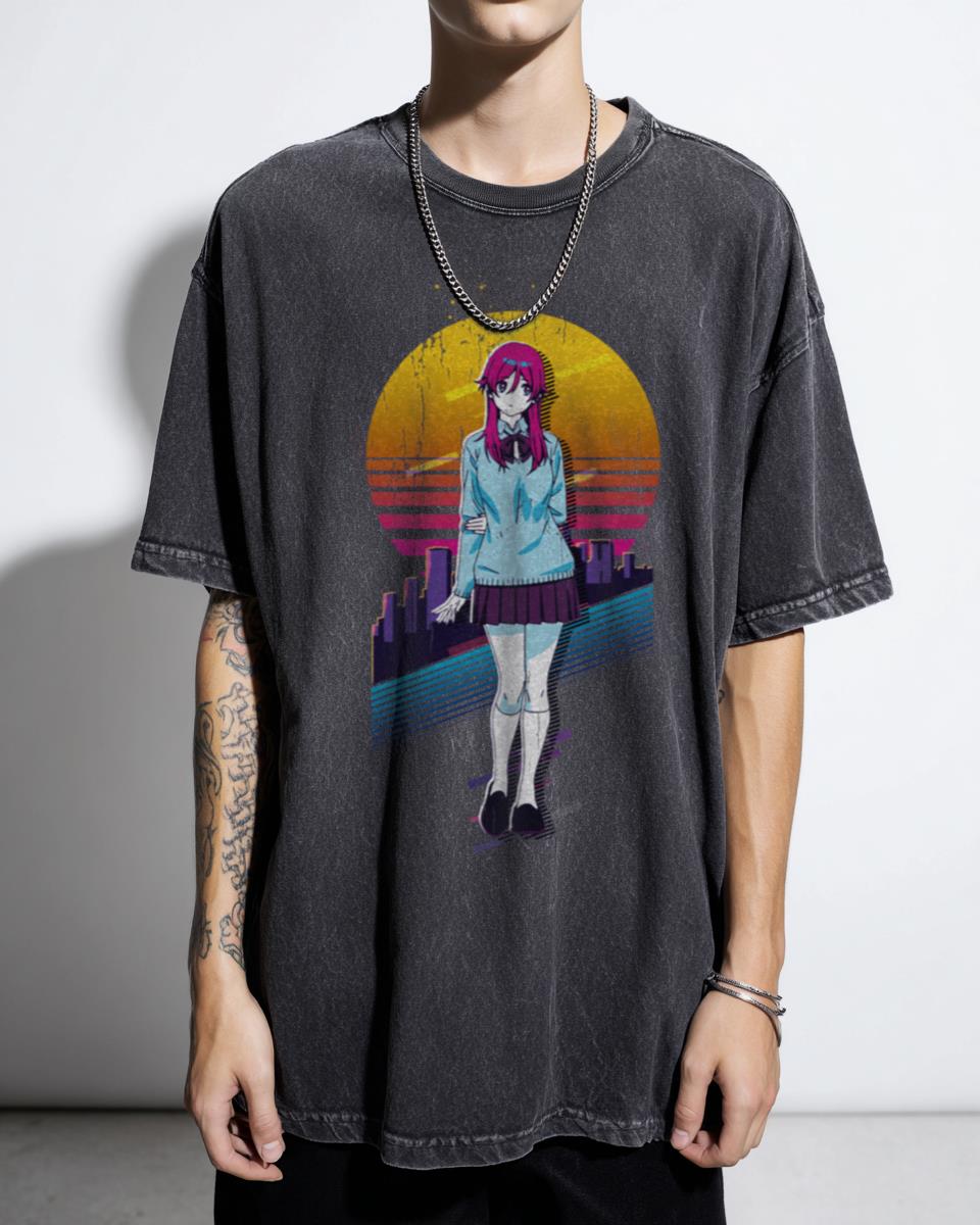 Hanako Blue Period 80s Retro Anime T-Shirt - Hanako Sakuraba Art Design Tee Unisex