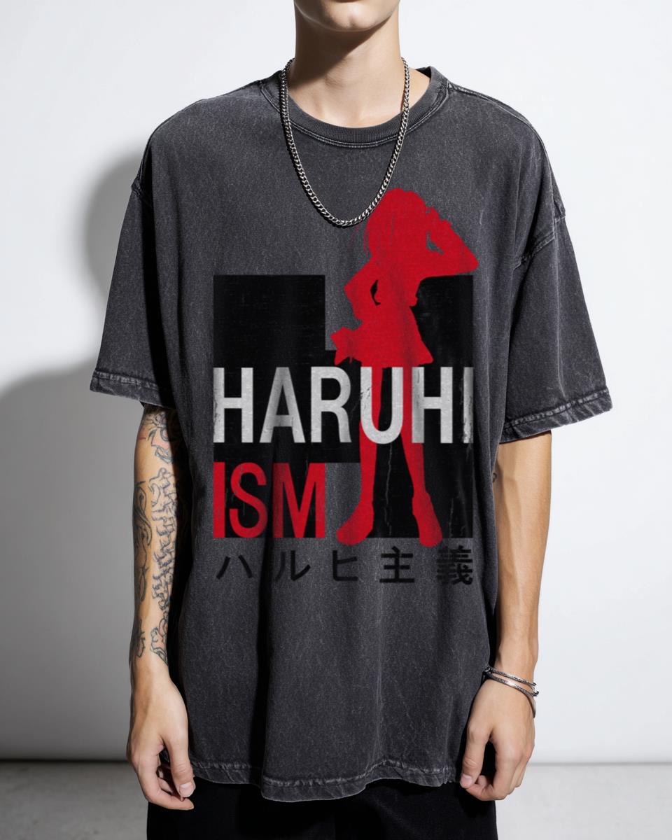 Haruhi Suzumiya Inspired Anime T-Shirt - SOS Brigade Manga Fan