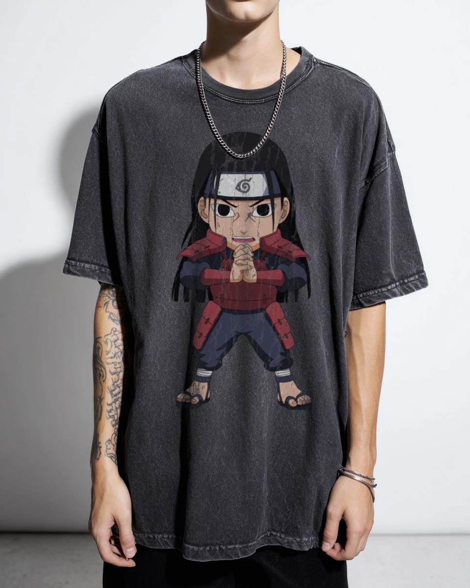 Hashirama Senju The God of Shinobis Naruto T-Shirt - Shippuden Hokage Manga Tee