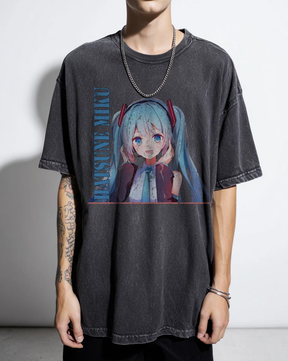 Hatsune Miku Vocaloid T-Shirt | Kawaii Anime Fan Tee