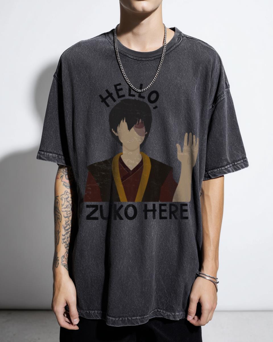 Hello Zuko Here Avatar The Last Airbender ATLA Tee