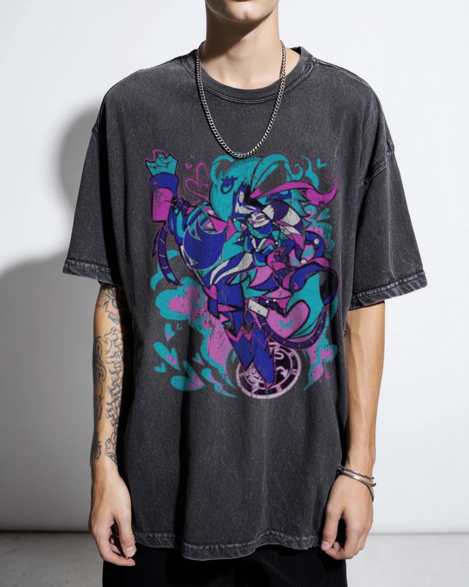 Helluva Boss Fizzarolli Asmodeus Vivziepop Anime Tee