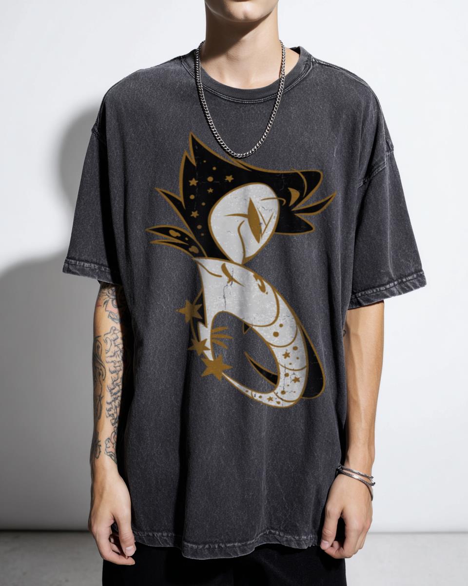 Helluva Boss Stolas Goetia Character T-Shirt - Anime Manga Owl Demon Prince