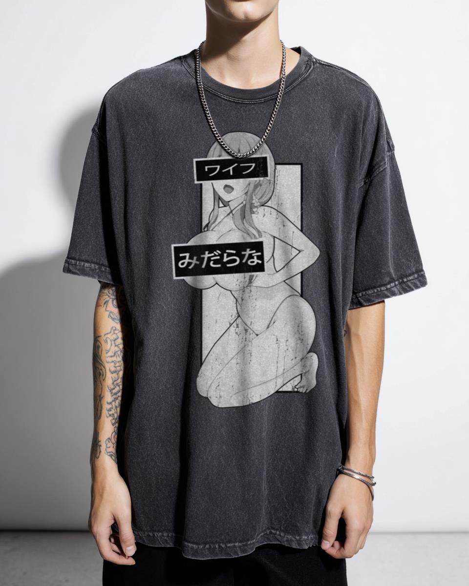 Hentai Waifu Kawaii Lewd Anime T-Shirt - Japanese Manga Meme Apparel