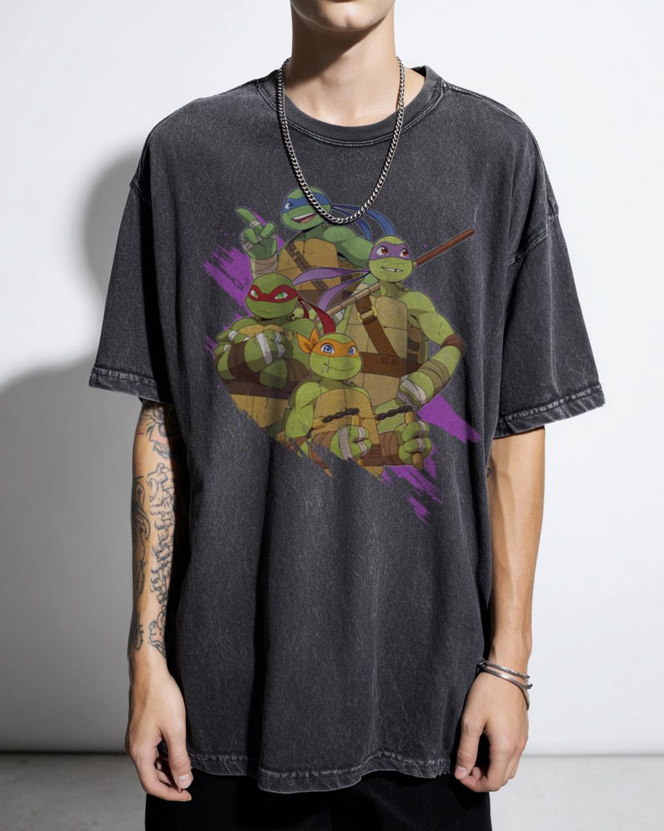 Heroes in a Half-Shell Teenage Mutant Ninja Turtles T-Shirt - TMNT 2012 Fan