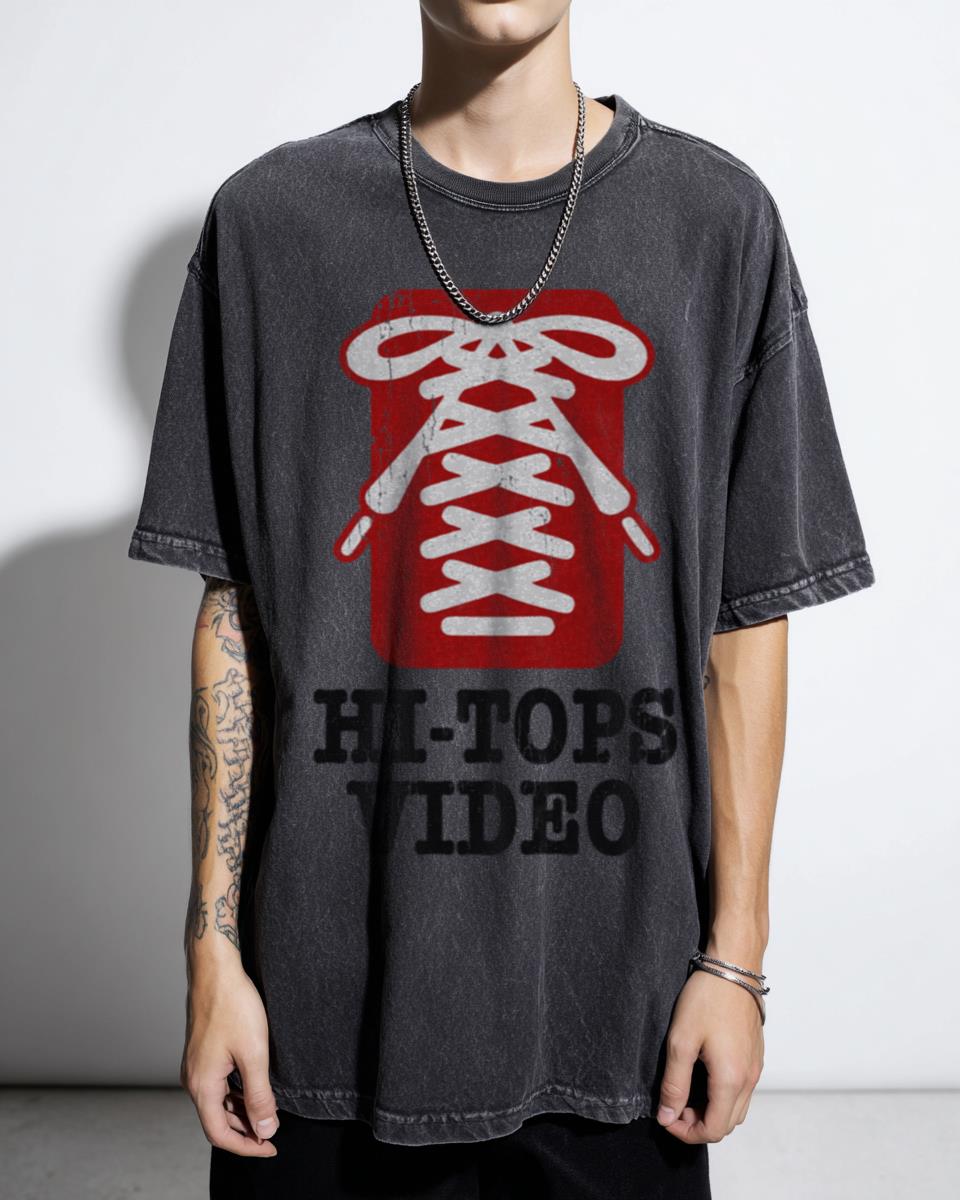 Hi-Tops Video Logo 80s 90s Retro VHS T-Shirt
