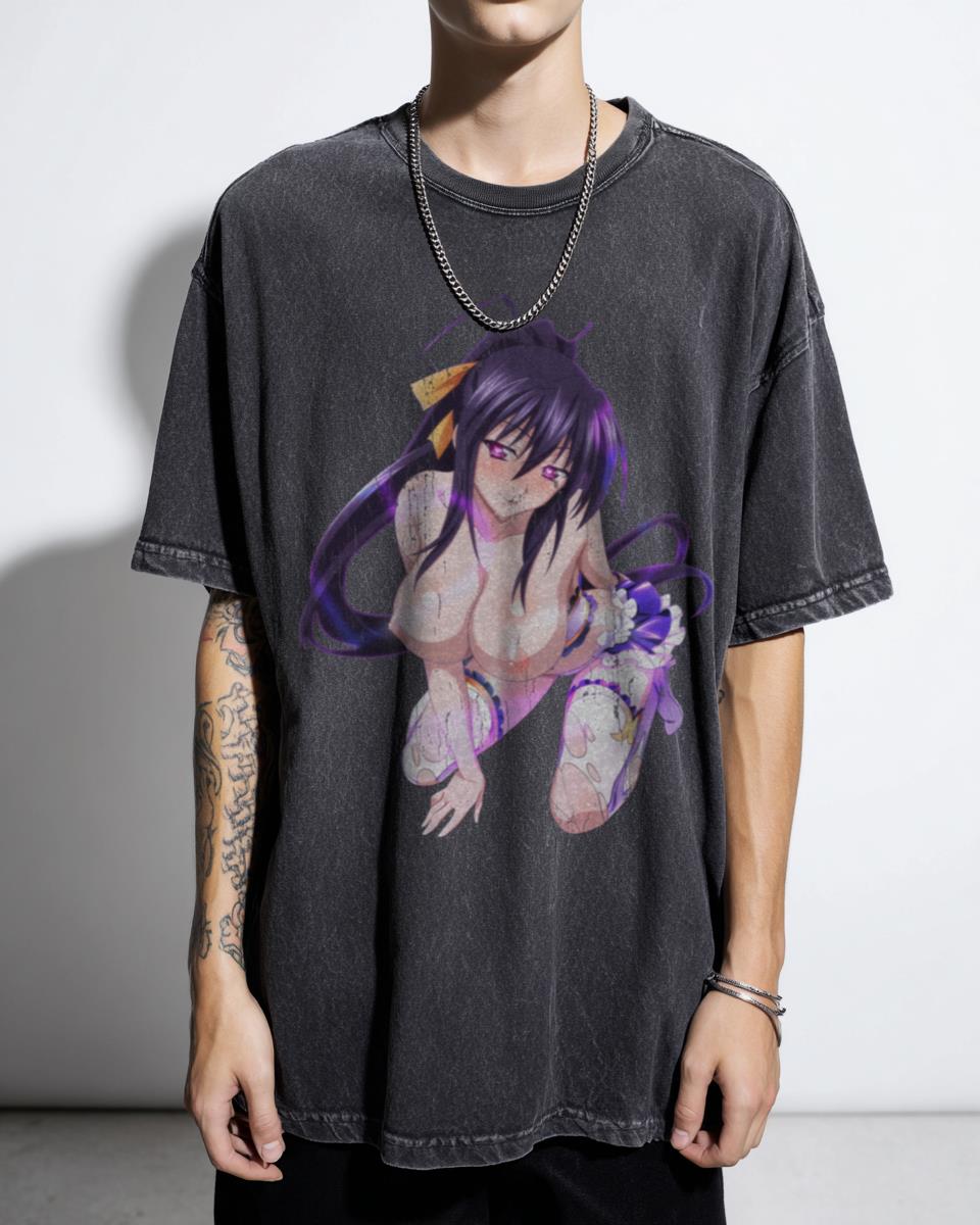 High School DxD Akeno Himejima Anime Fan T-Shirt