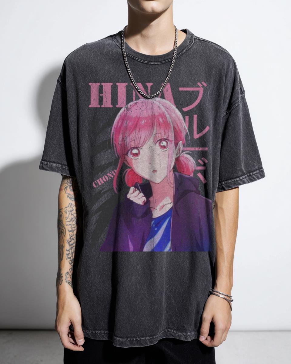 Hina Chono Blue Box Anime T-Shirt - Ao No Hako Manga Fan Art