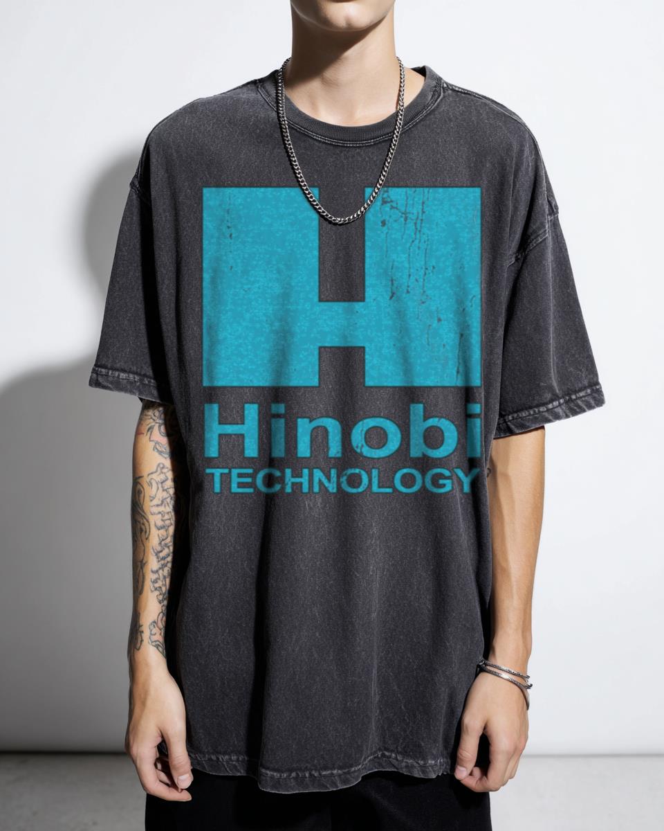 Hinobi Technology Glitch Techs Gamers Logo T-Shirt - Netflix Cartoon Fan Apparel