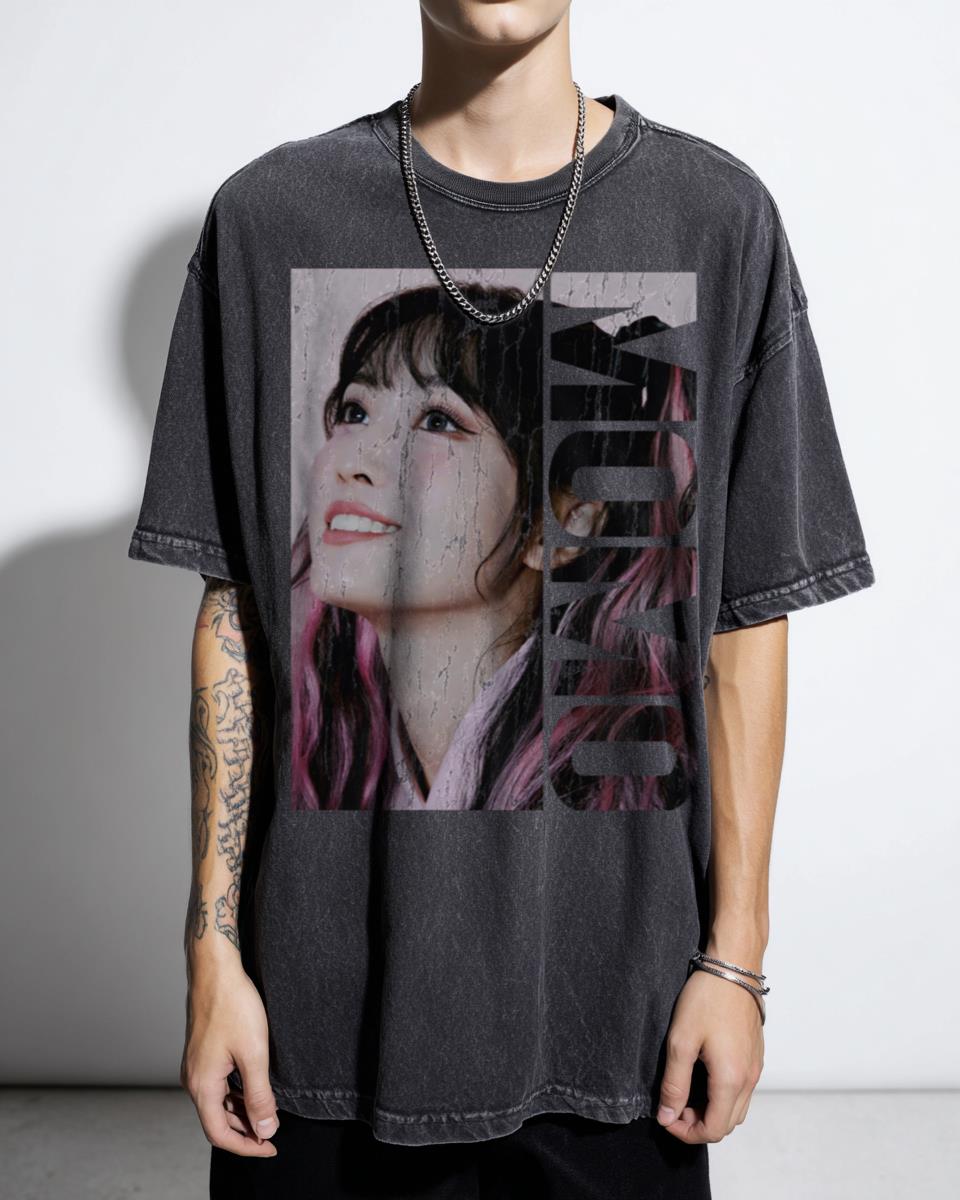 Hirai Momo TWICE K-Pop Idol Graphic T-Shirt - Japanese Dancer Fan Apparel