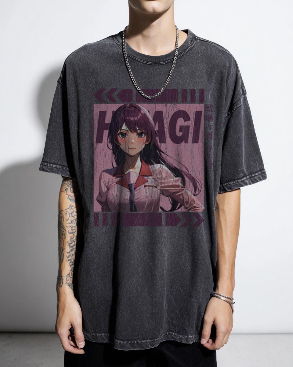 Hitagi Senjougahara Monogatari Anime Fan T-Shirt
