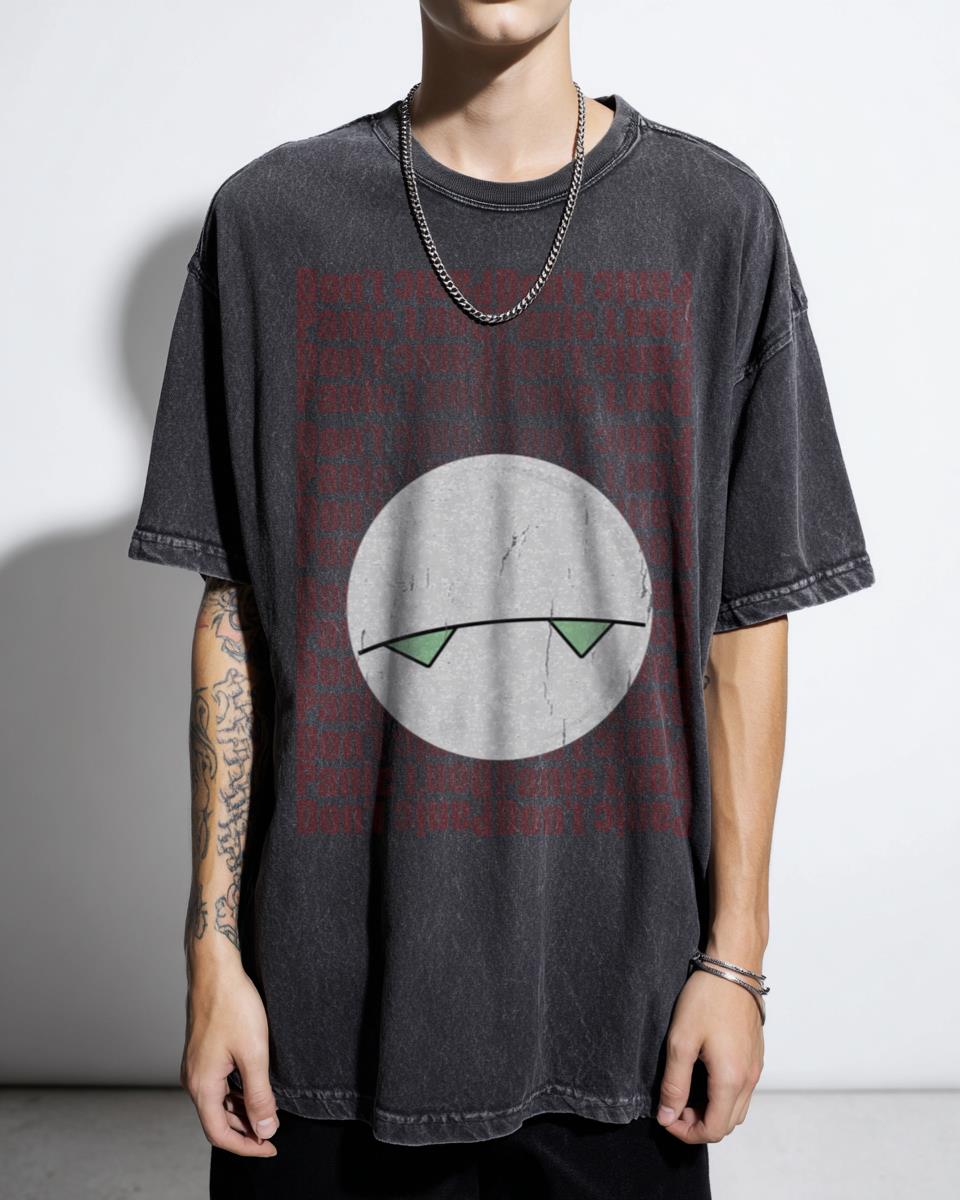 Hitchhiker's Guide to the Galaxy 'Don't Panic' Sci-Fi T-Shirt - Marvin Fan Unisex Tee