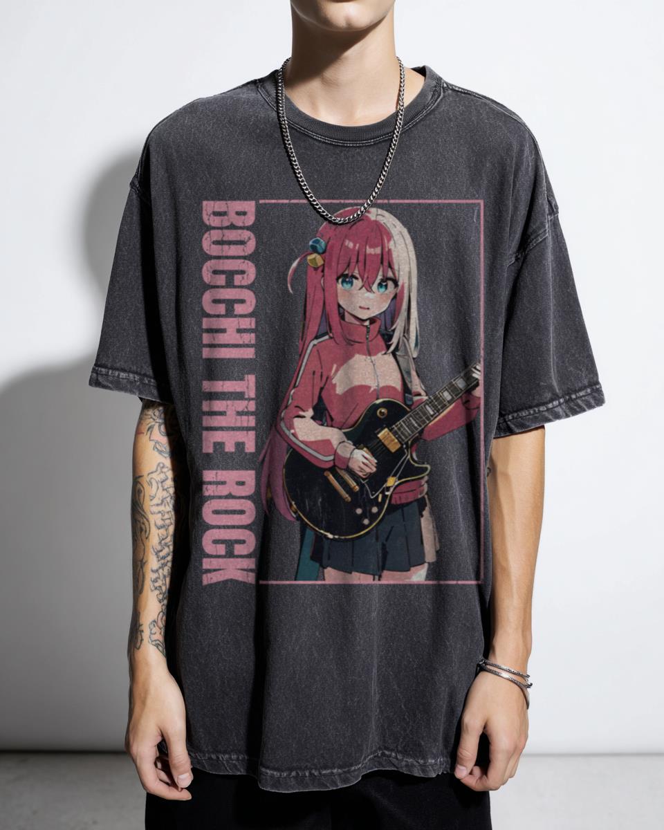 Hitori Gotoh Kessoku Band T-Shirt | Bocchi the Rock! Anime Tee