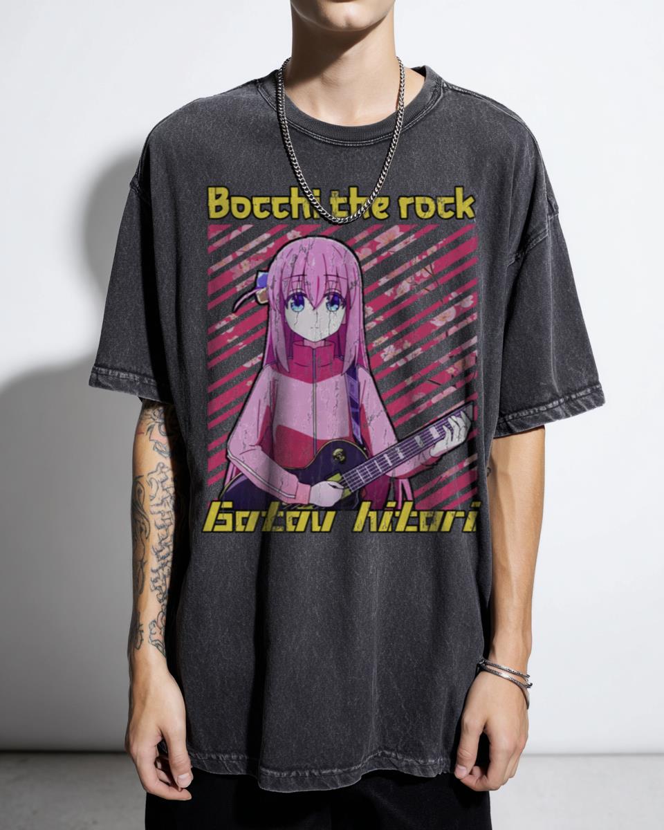 Hitori Gotou Bocchi the Rock Anime T-Shirt - Cute & Funny Fan Apparel