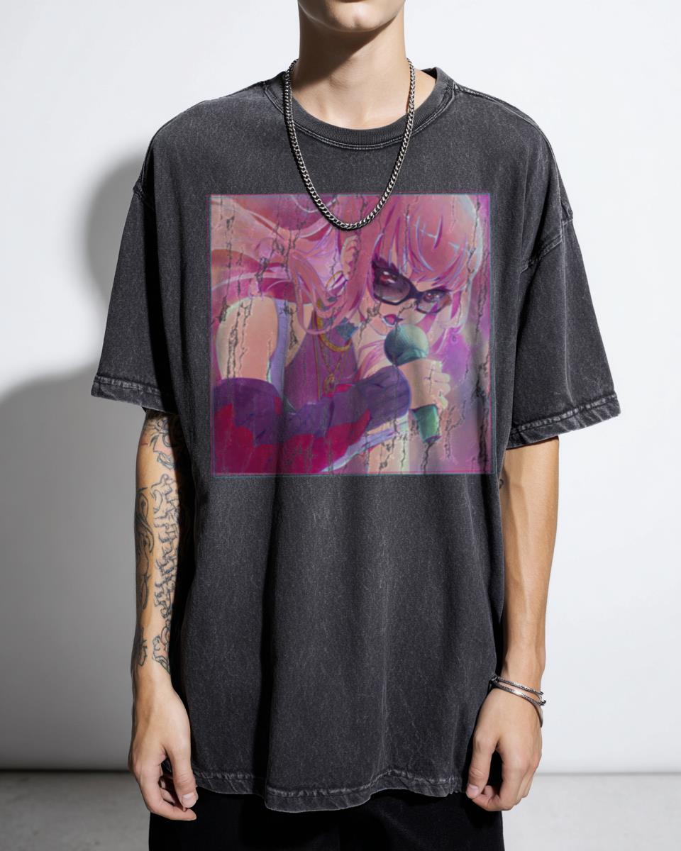 Hololive EN Calliope Mori On Stage T-Shirt - VTuber Rapper Fan Art