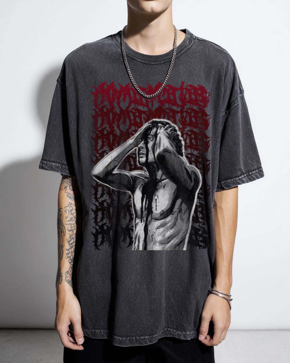 Homunculus Susumu Nakoshi Metal Manga T-Shirt - Seinen Anime Fan