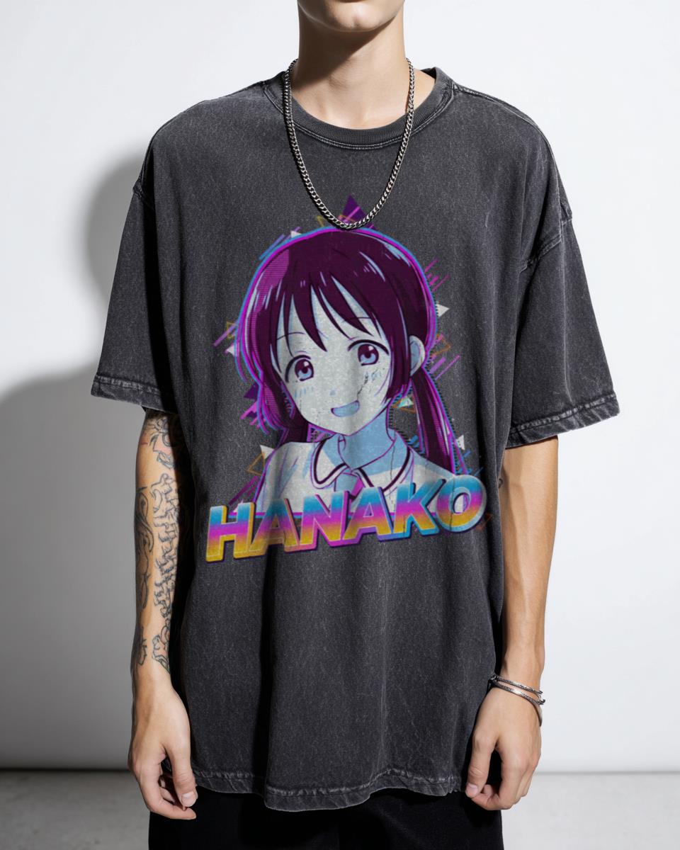 Honda Hanako Asobi Asobase Anime T-Shirt - Funny Kawaii Manga Fan
