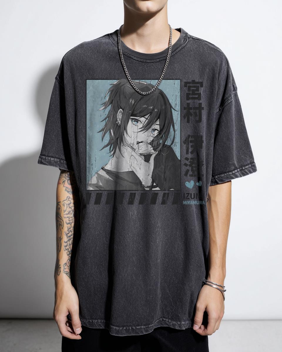 Horimiya Izumi Miyamura Anime T-Shirt - Romantic Comedy Manga Fan