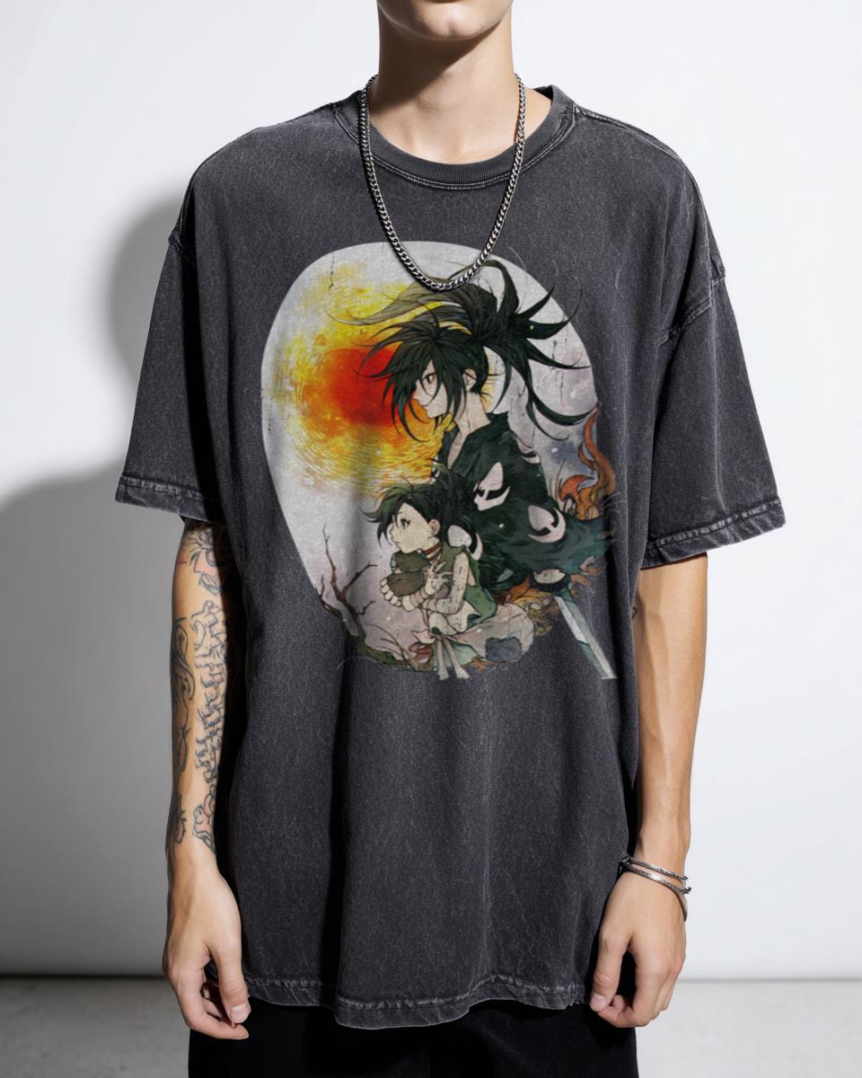 Hyakkimaru Dororo Remake Anime T-Shirt - Japanese Samurai Prosthetics Manga Tee