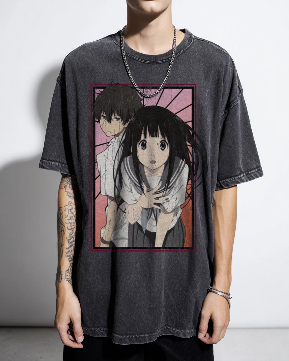 Hyouka Chitanda Eru Anime T-Shirt - KyoAni Mystery Fan Merch