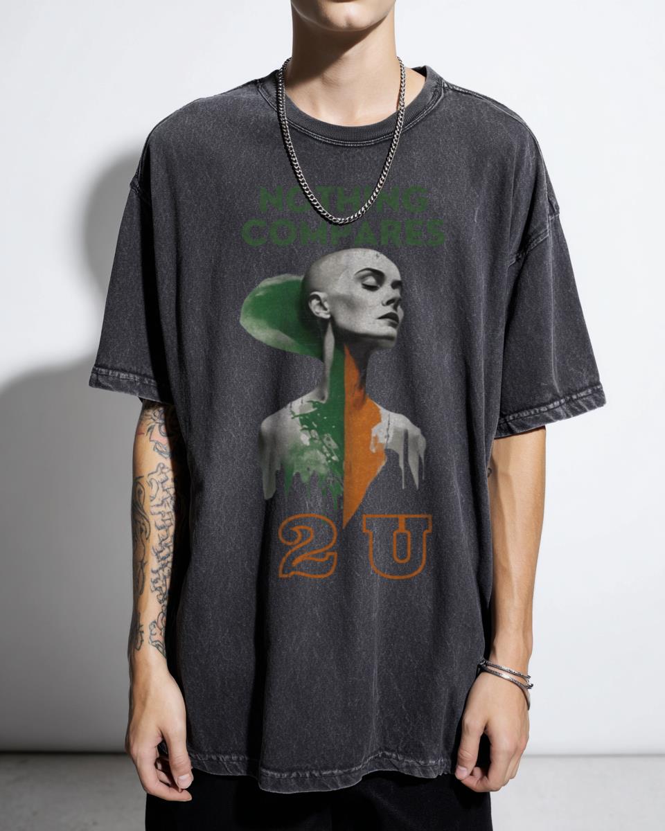 Hyper-Realistic Sinéad O’Connor Portrait T-Shirt - Music Legend Unisex