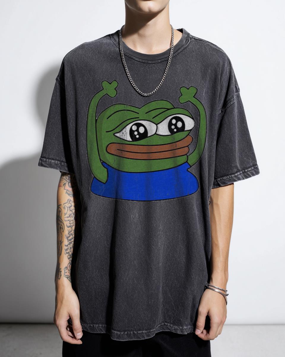 HYPERS Twitch Emote Frog T-Shirt - BTTV Gamer Fortnite Ninja Streamer
