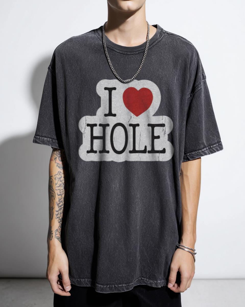 I Heart HOLE Dorohedoro Anime T-Shirt - Ebisu Manga Fan Unisex
