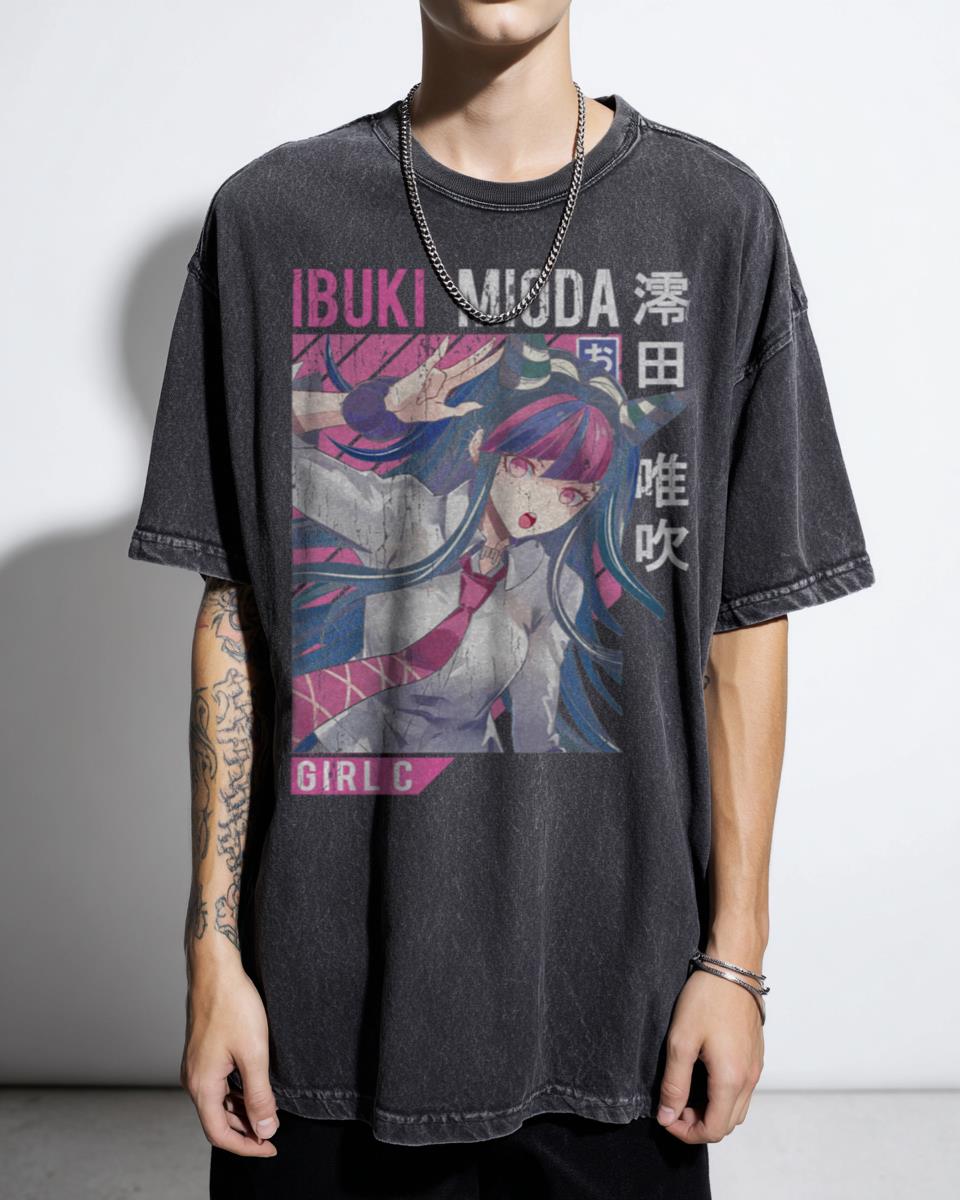 Ibuki Mioda Danganronpa Anime Kawaii T-Shirt - Japanese Manga Girl Fan Tee