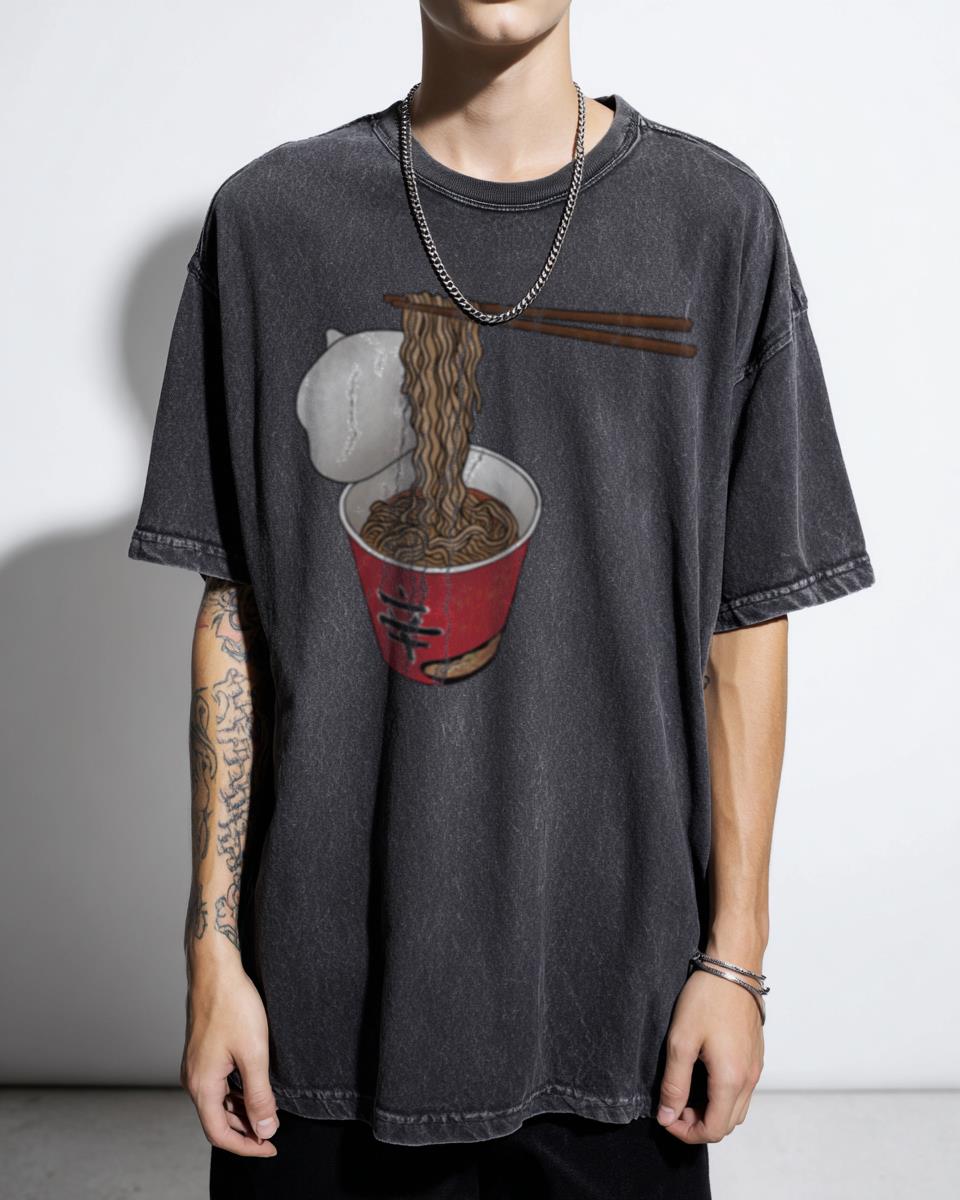 Instant Ramen Noodle T-Shirt | Japanese Food Anime Tee